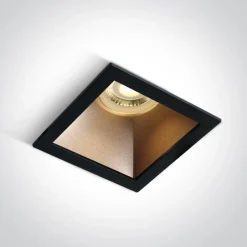 ADAMAS wpust stały czarny (50105M/B/BS) - One Light