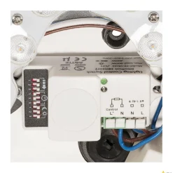 AINOS, lampa sufitowa, LED, 3000K, okrągła, antracytowa, z czujnikiem (229975) - SLV