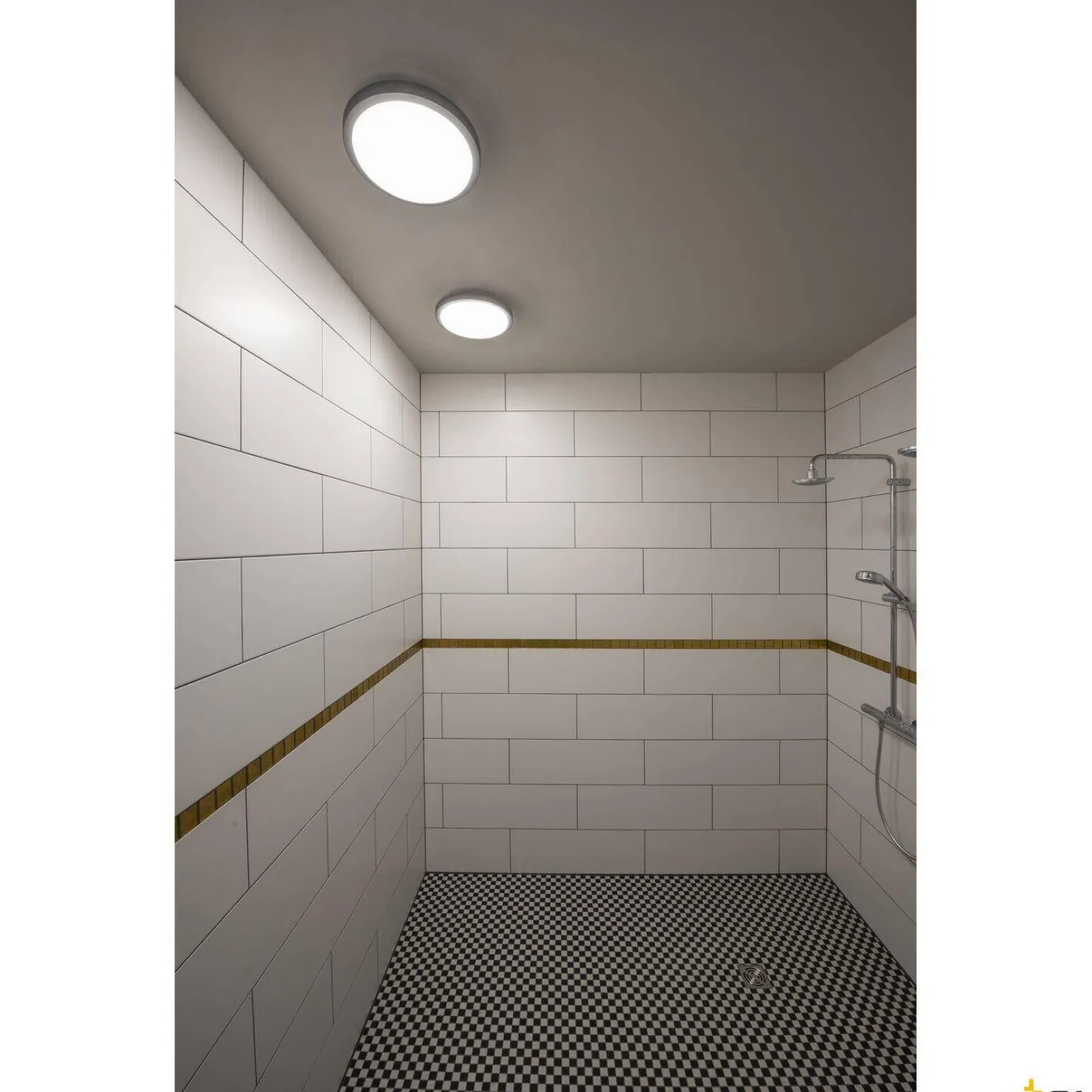 AINOS, lampa sufitowa, LED, 3000K, okrągła, antracytowa, z czujnikiem (229975) - SLV