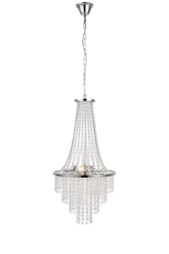 ALLINGTON Wisząca 3L Przezroczysty/Chrom