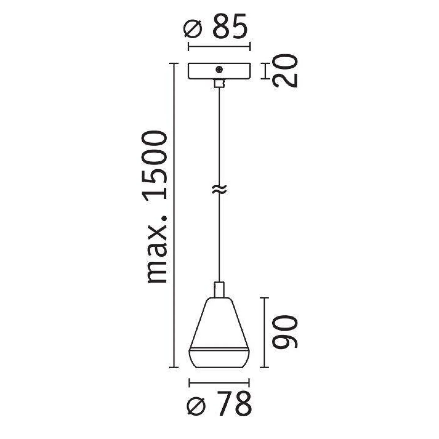 Biała lampa wisząca do kuchni nad wyspę LUIA IP44 (PL76991) - PAULMANN