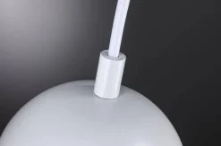 Biała lampa wisząca nad wyspą w kuchni (PL76993) - PAULMANN