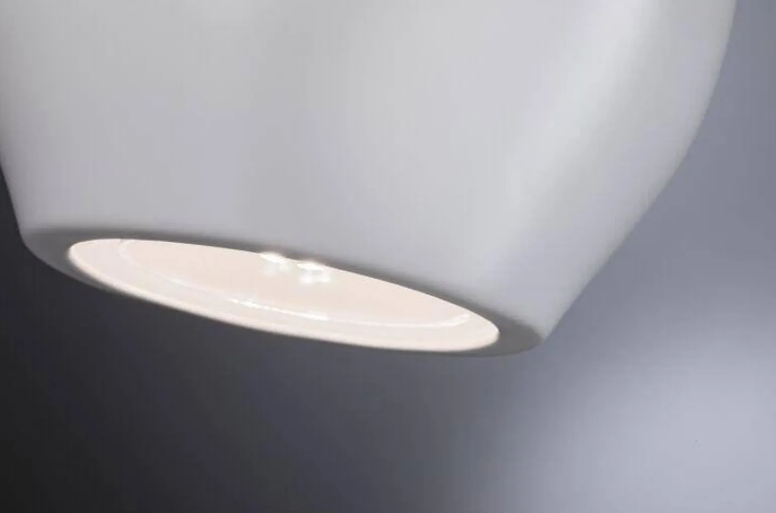 Biała lampa wisząca nad wyspą w kuchni (PL76993) - PAULMANN