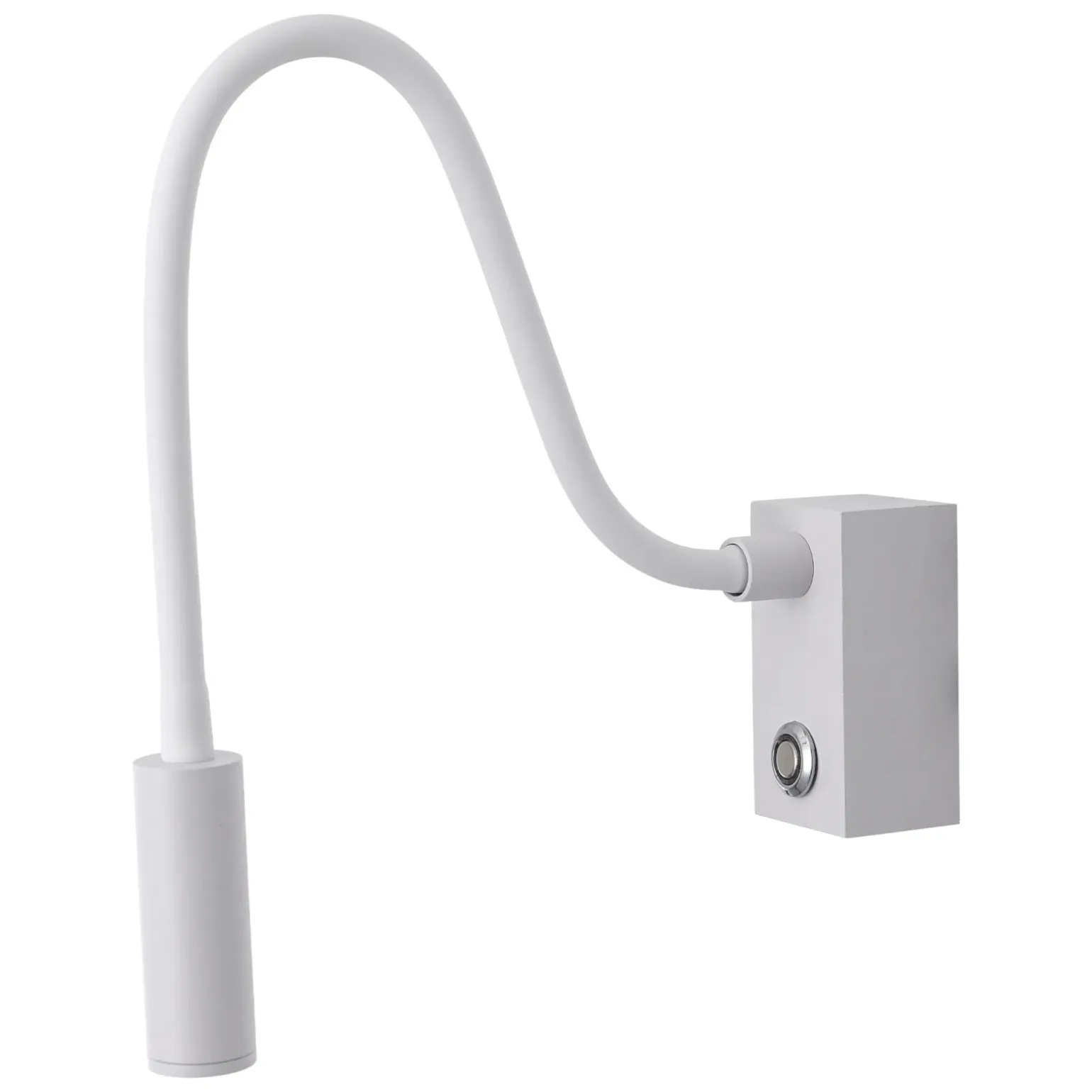 Biały kinkiet do czytania Adjusta (WL0117-WH) - Yaskr