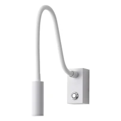 Biały kinkiet do czytania Adjusta (WL0117-WH) - Yaskr