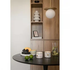 BORRA B 3L potrójna sufitowa lampa wisząca z mosiądzem (BRB331PL) - Ummo