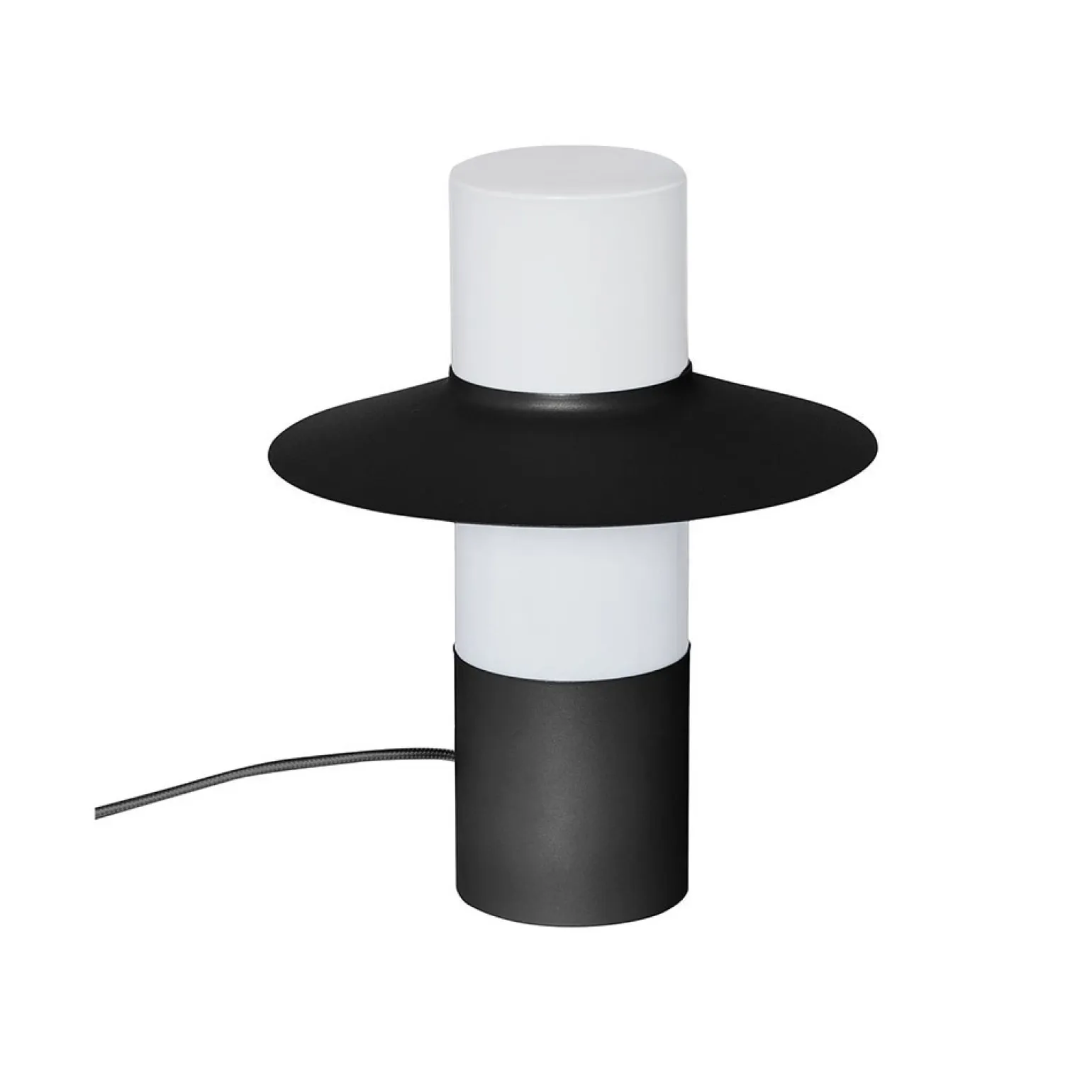 CAPONIO ST czarna lampa stołowa (CPS122P1) - Ummo