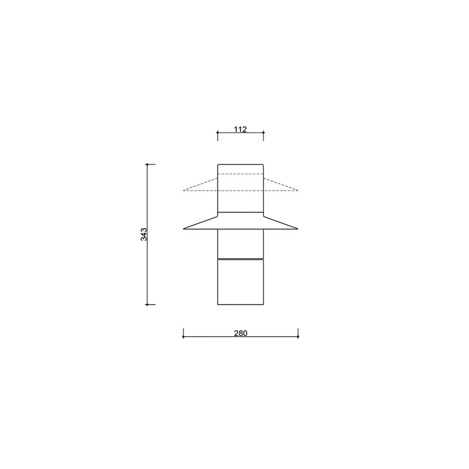 CAPONIO ST czarna lampa stołowa (CPS122P1) - Ummo