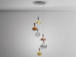 Charlize lampa wisząca 6L (312189) - Schuller