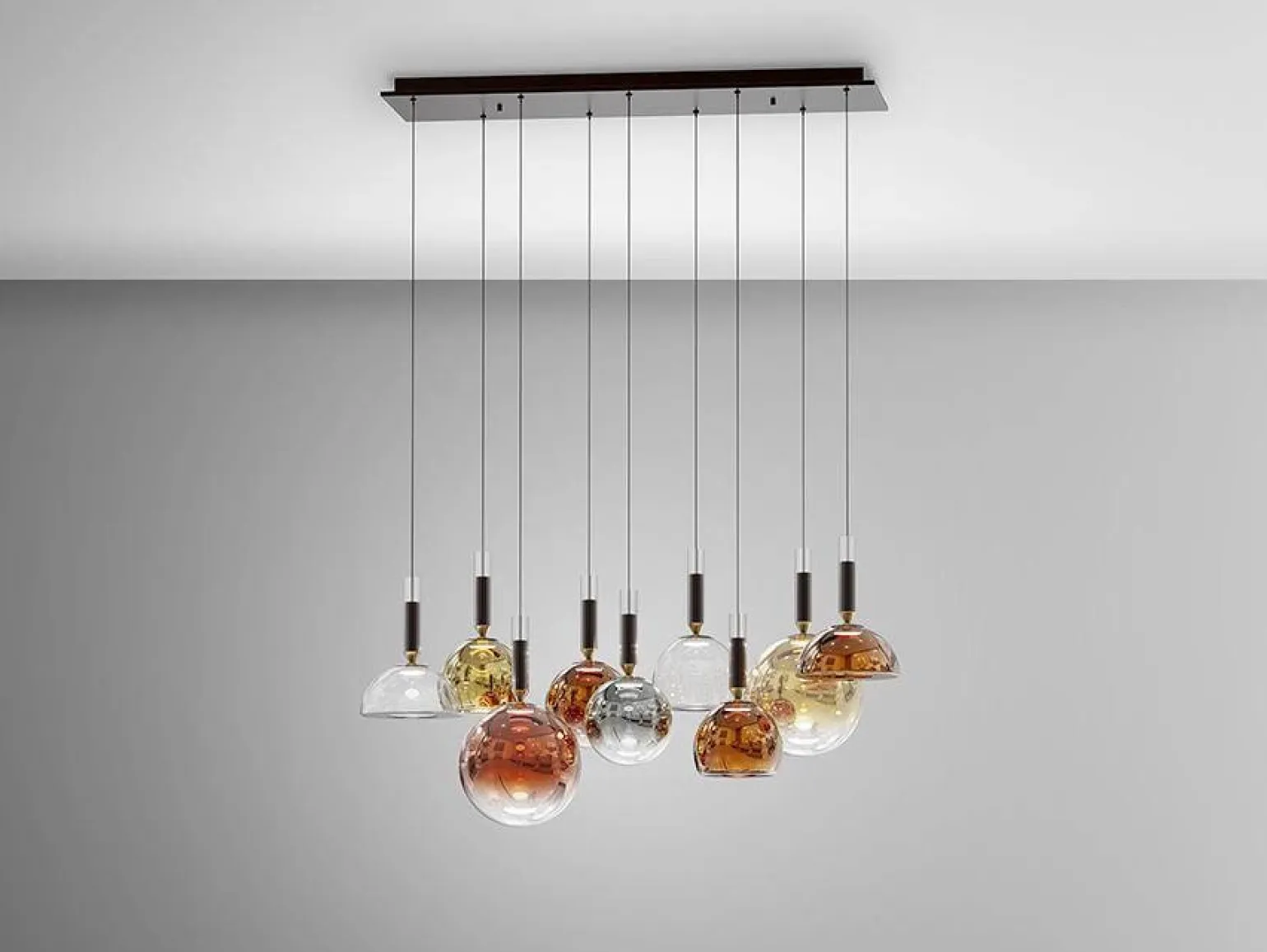 Charlize lampa wisząca 9L (312394) - Schuller