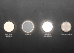 Ściemnialny plafon LED RS PRO Connect R20 kwadrat NW z czujnikiem (ST067731) - STEINEL