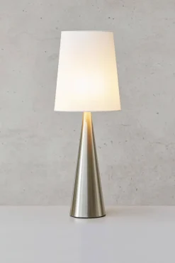 CONUS Table 1L Satin Nickel/Offwhite (108624) Markslojd