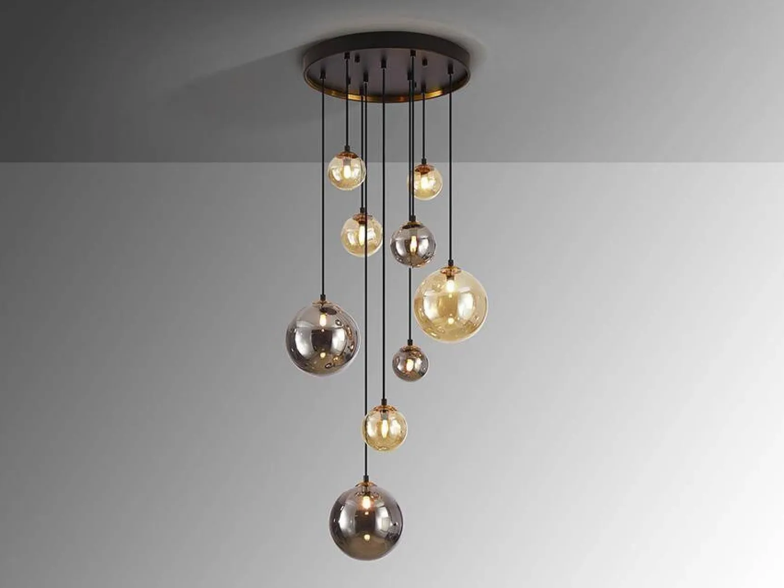 Dark lampa wisząca 9L (439176) - Schuller