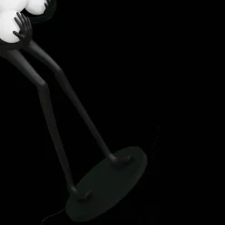 Designerska czarna lampa podłogowa WOMAN 180 cm (F9312) - Step into Design