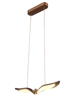 Designerska lampa wisząca GUFO 1 LED różowe złoto 36 cm (ST-DL8504) - Step into Design