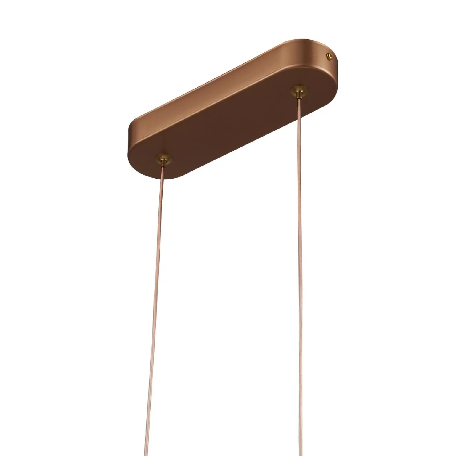 Designerska lampa wisząca GUFO 1 LED różowe złoto 36 cm (ST-DL8504) - Step into Design