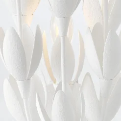 Designerski kinkiet Flora - 3 źródła światła - Tynk strukturalny (QN-FLORA-3W-WHT) - Quintiesse