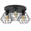 DIAMOND NEW BLACK LAMPA SUFITOWA 3 PL (6205) - TK Lighting