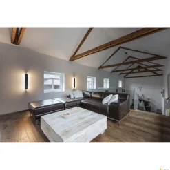 DIRETO 60 WL, wewnętrzna lampa ścienna natynkowa LED, czarna, przełącznik CCT 2700/3000 K (1004740) - SLV