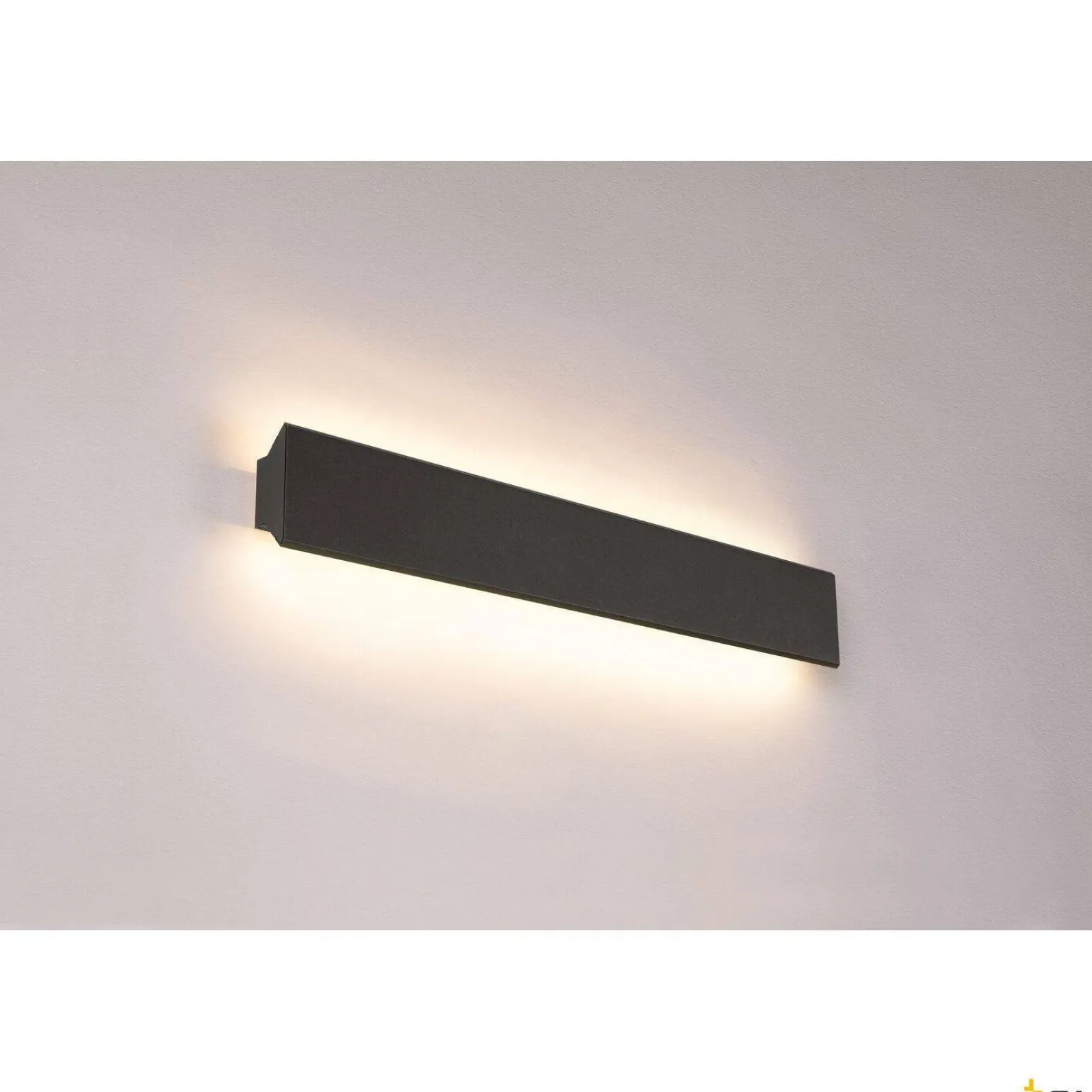 DIRETO 60 WL, wewnętrzna lampa ścienna natynkowa LED, czarna, przełącznik CCT 2700/3000 K (1004740) - SLV