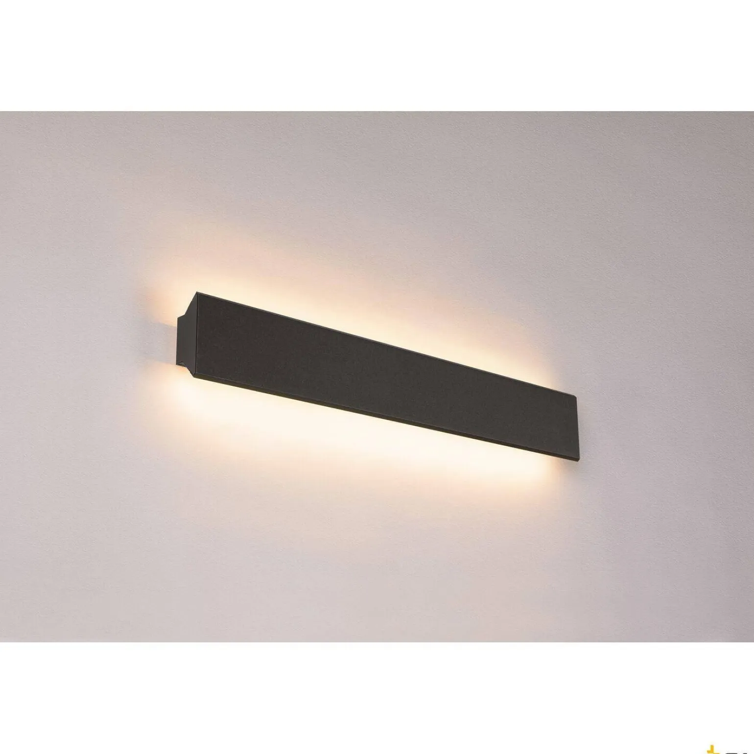 DIRETO 60 WL, wewnętrzna lampa ścienna natynkowa LED, czarna, przełącznik CCT 2700/3000 K (1004740) - SLV