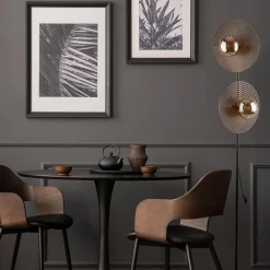 Drewniana lampa podłogowa 2XG9 (16135) - TK Lighting