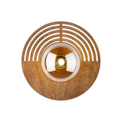 Drewniany kinkiet LUNAR WOOD 1XG9 250 (11013) - TK Lighting