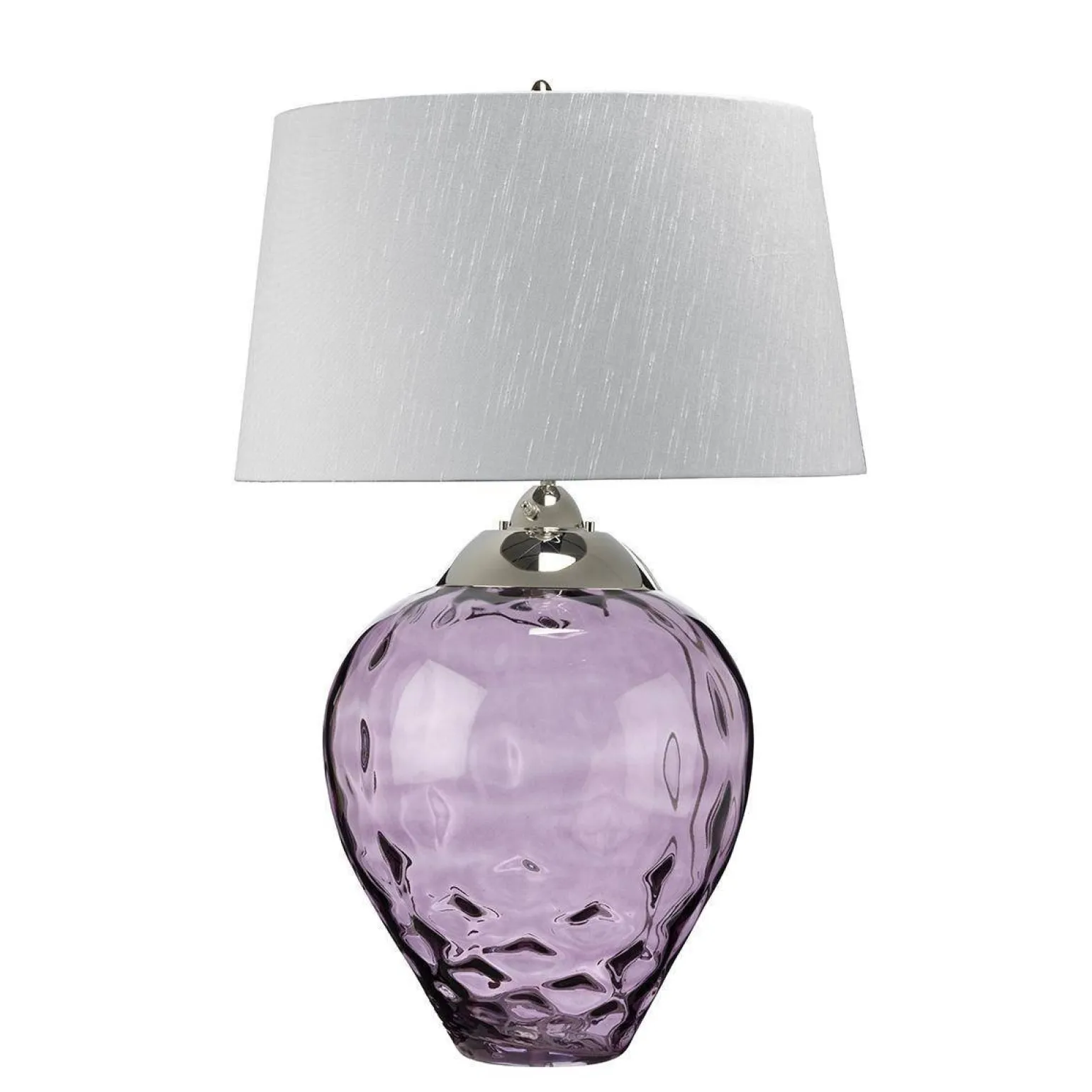 Duża lampa stołowa Samara - 2 źródła światła - Śliwkowa (QN-SAMARA-TL-LRG-PLM) - Quintiesse