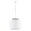 DUO WHITE JUTA LAMPA WISZĄCA 1 (1856) - TK Lighting