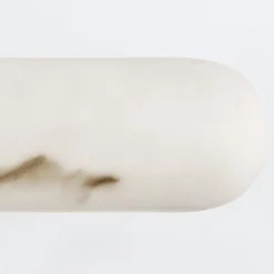 Duży kinkiet LED Ibiza - Klasyczny mosiądz (QN-IBIZA-L-HB) - Quintiesse