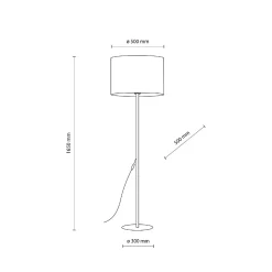 EARTH LAMPA PODŁOGOWA 1 (16013) - TK Lighting