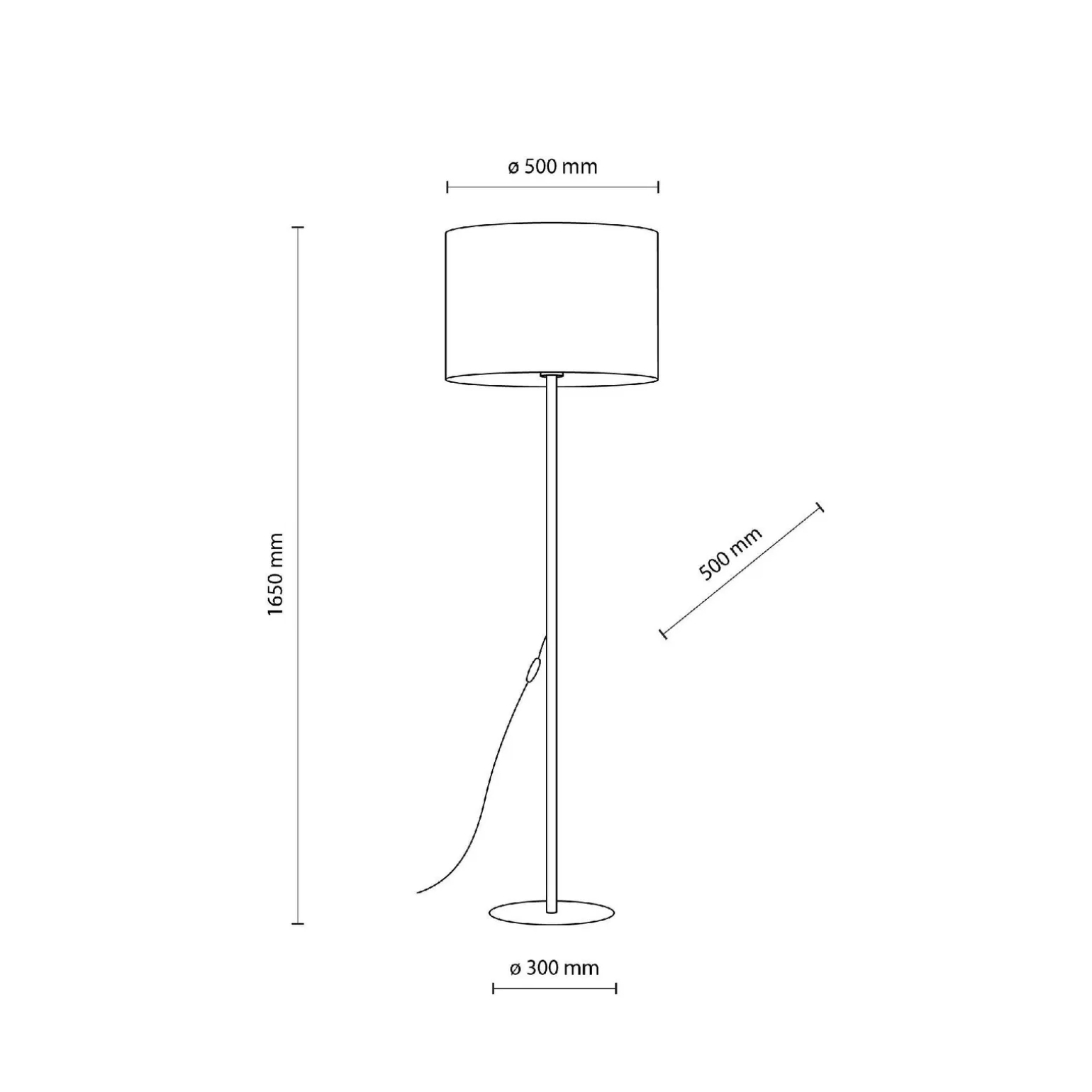 EARTH LAMPA PODŁOGOWA 1 (16013) - TK Lighting