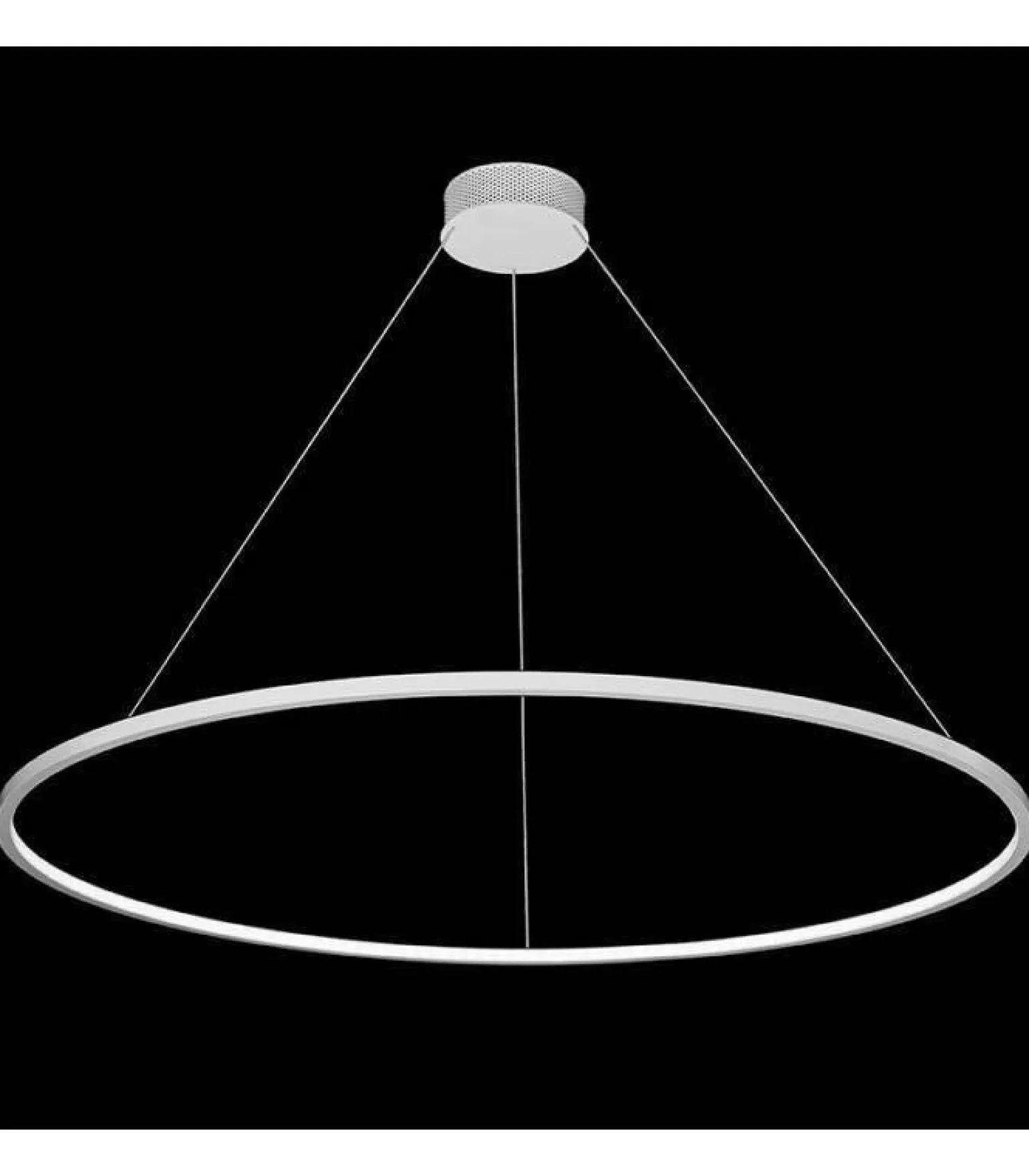 ECHO W 180 Żyrandol ciemny złoty 4000K (67982) - Ramko