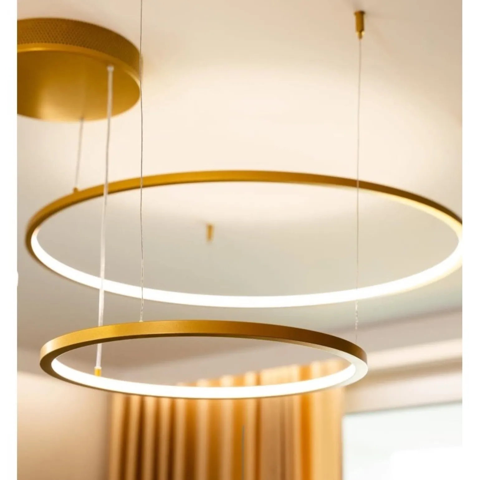 ECHO W 180 Żyrandol szary 4000K (67982) - Ramko