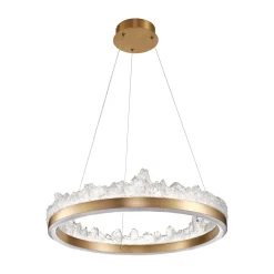 Ekskluzywna lampa wisząca MONTANA LED złota 60 cm (ST-6490P/1) - Step into Design