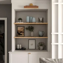 Ekskluzywny kinkiet Valise - Vintage mosiądz, skóra koniakowa (QN-VALISE-W-VBS-CL) - Quintiesse