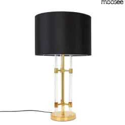 Elegancka lampa stołowa MOXY złota / czarna (MSE1501100401) - Moosee