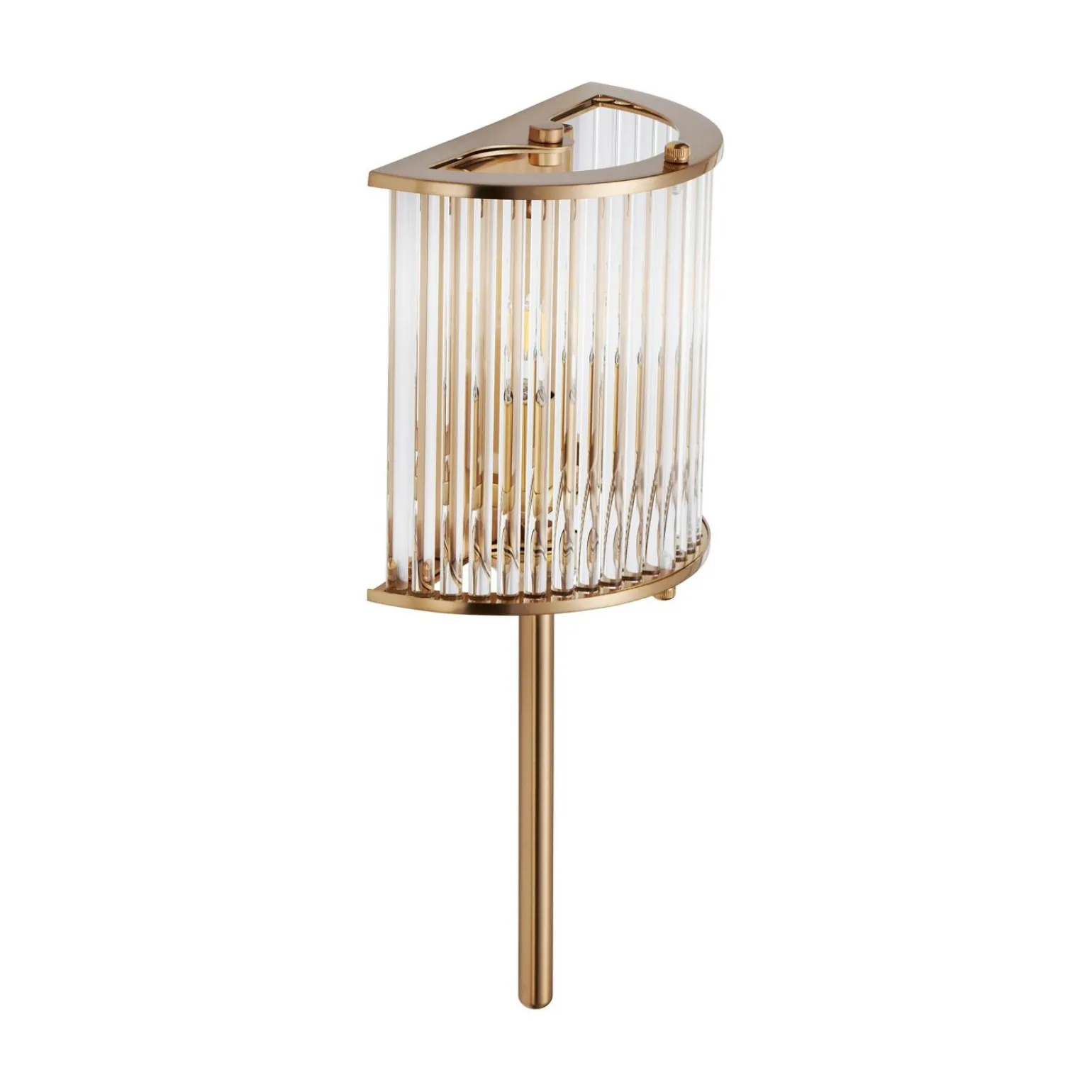 Elegancki kinkiet w stylu glamour SERGIO-1 złota 40 cm (ST-DL8534 gold) - Step into Design