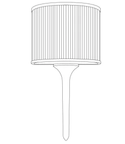 Elegancki kinkiet w stylu glamour SERGIO-1 złota 40 cm (ST-DL8534 gold) - Step into Design