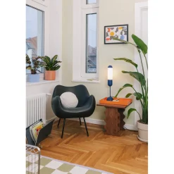 FUNSUI ST granatowa lampa stołowa (FNS11313P1) - Ummo