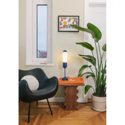 FUNSUI ST granatowa lampa stołowa (FNS11313P1) - Ummo