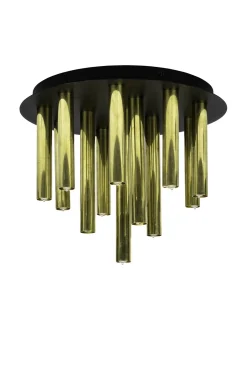 GOCCE Ceiling 13L Raw Brass/Black (108504) Markslojd