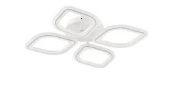 ILLUMIA LAMPA SUFITOWA BIAŁA-CHROM/WHITE-CHROME (MS236040R-WH) - Zuma Line