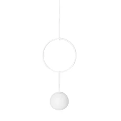 ISUULLA A biała sufitowa lampa wisząca (ISA111P0) - Ummo