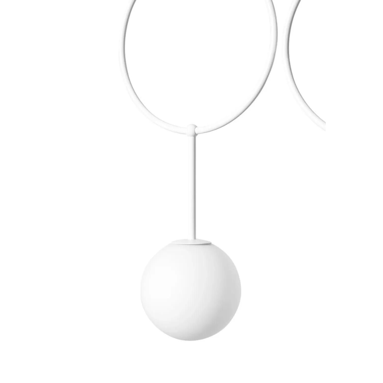 ISUULLA B biała podwójna lampa sufitowa z podwyższoną szczelnością IP44 (ISB211PS0) - Ummo