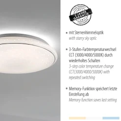 JUPITER LAMPA SUFITOWA BIAŁY (14364-16) - Paul Neuhaus