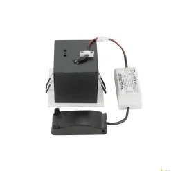 KADUX single, oprawa sufitowa wpuszczana biała (1007552) - SLV