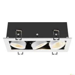 KADUX triple, oprawa sufitowa wpuszczana biała (1007568) - SLV