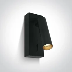 KANDILA kinkiet czarny (65746/B/W) - One Light