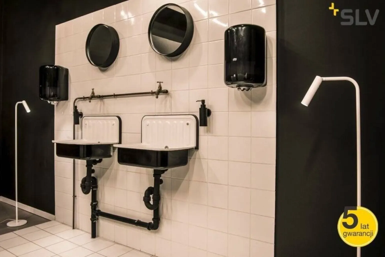 KARPO podłogowa biała